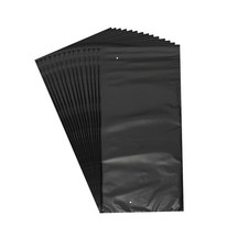 Shrink Wrap Bags,50Pcs 4 x 8 Inches Black POF Heat Shrink Wrap Bags
