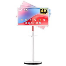 KTC 32 Inch MegPad 4K Touchscreen Smart Portable TV Monitor with Android 13 G...