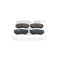 Bremsbelagsatz, Scheibenbremse NK 223451 FüR Hyundai, Hinterachse