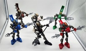 Lot of 6 Vintage 2003 LEGO BIONICLES Rahkshi Sets 8587,88,89,90,91,92 - Complete