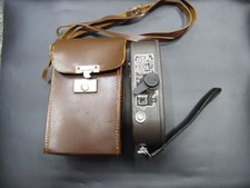 KEYSTONE K-8 -vintage 8mm Film Camera w/ Wollensak Optics Original LeatherCase