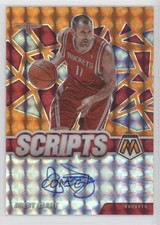 2020-21 Panini Mosaic Scripts Orange Prizm Brent Barry #SC-BBR Auto 0c6