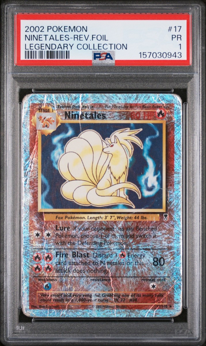 Ninetales 17/110 Legendary Collection Reverse Holo for sale online