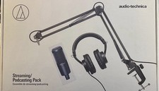 Audio-Technica AT2020PK Streaming/Podcasting Pack complete New Open Box