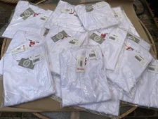 Almost Free! 18 NEW White Jerseys-Brand NEW Marucci Youth Baseball Jerseys-YM/YL