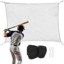 10 x 30FT Sports Netting Barrier Baseball Softball Backstop Nets Twisted Knotted