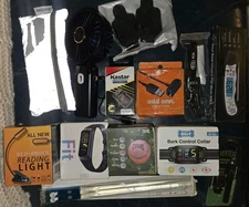 Large Modern Men's Junk Drawer Lot~ New Packaged Items~Electronics Gadgets Etc