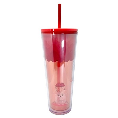 Starbucks Year of the Rat Red Mouse Cold Cup Tumbler 24 oz