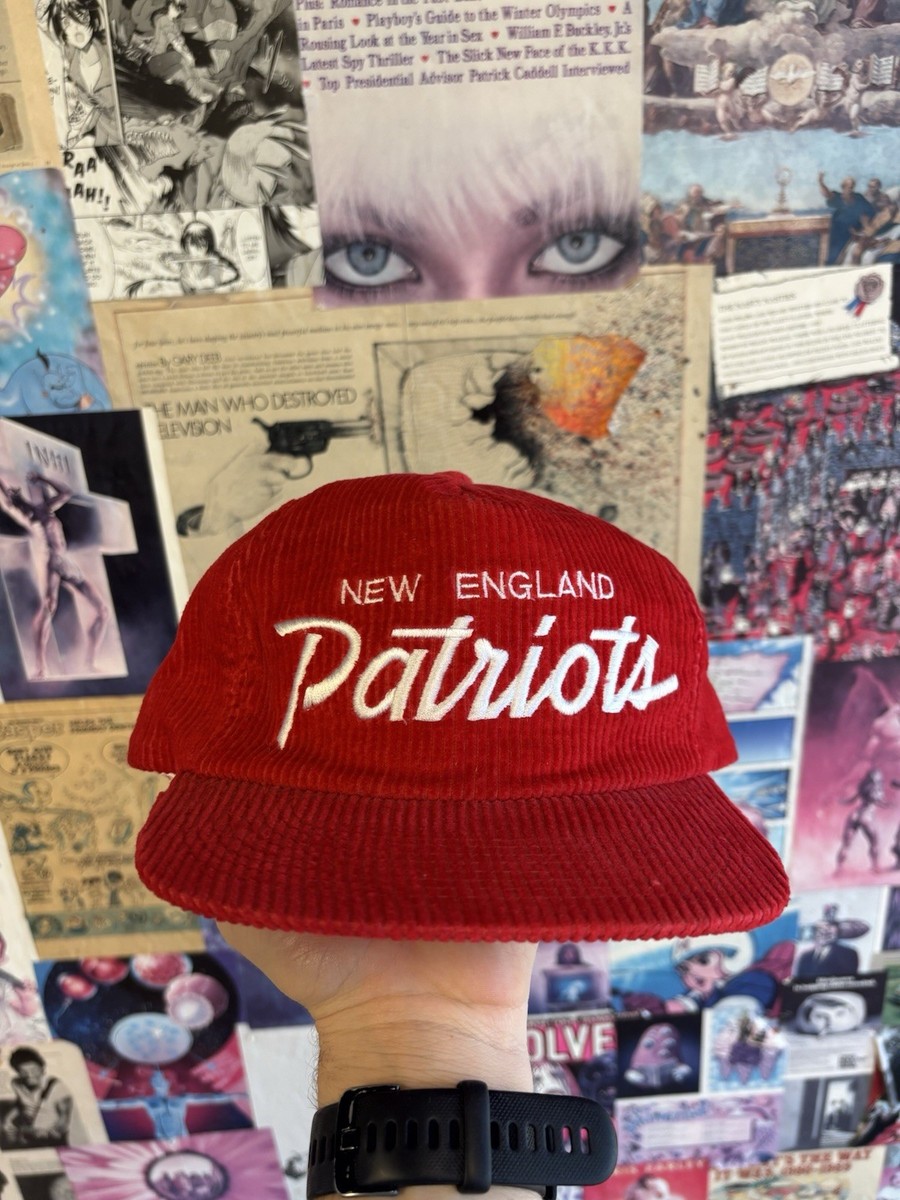 Vintage Sports Specialties New England Patriots Corduroy Script