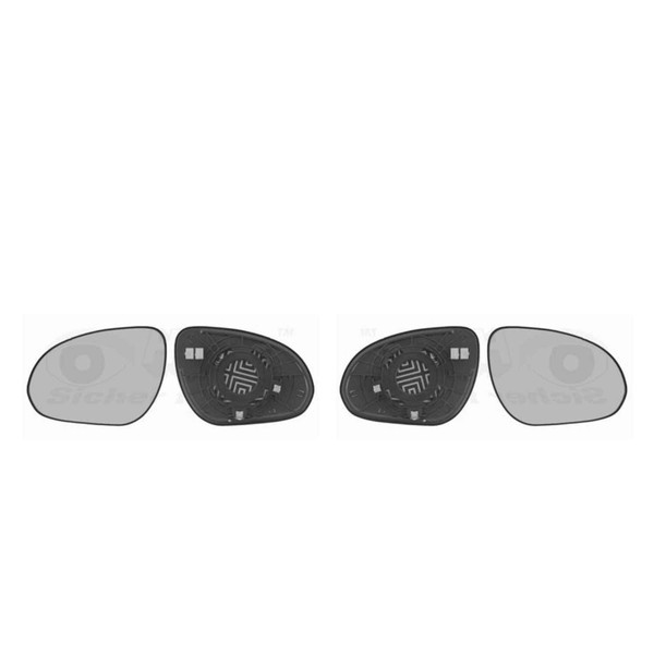 Spiegelglas AußEnspiegel Set Links Rechts FüR Hyundai I30 Kombi FD-image
