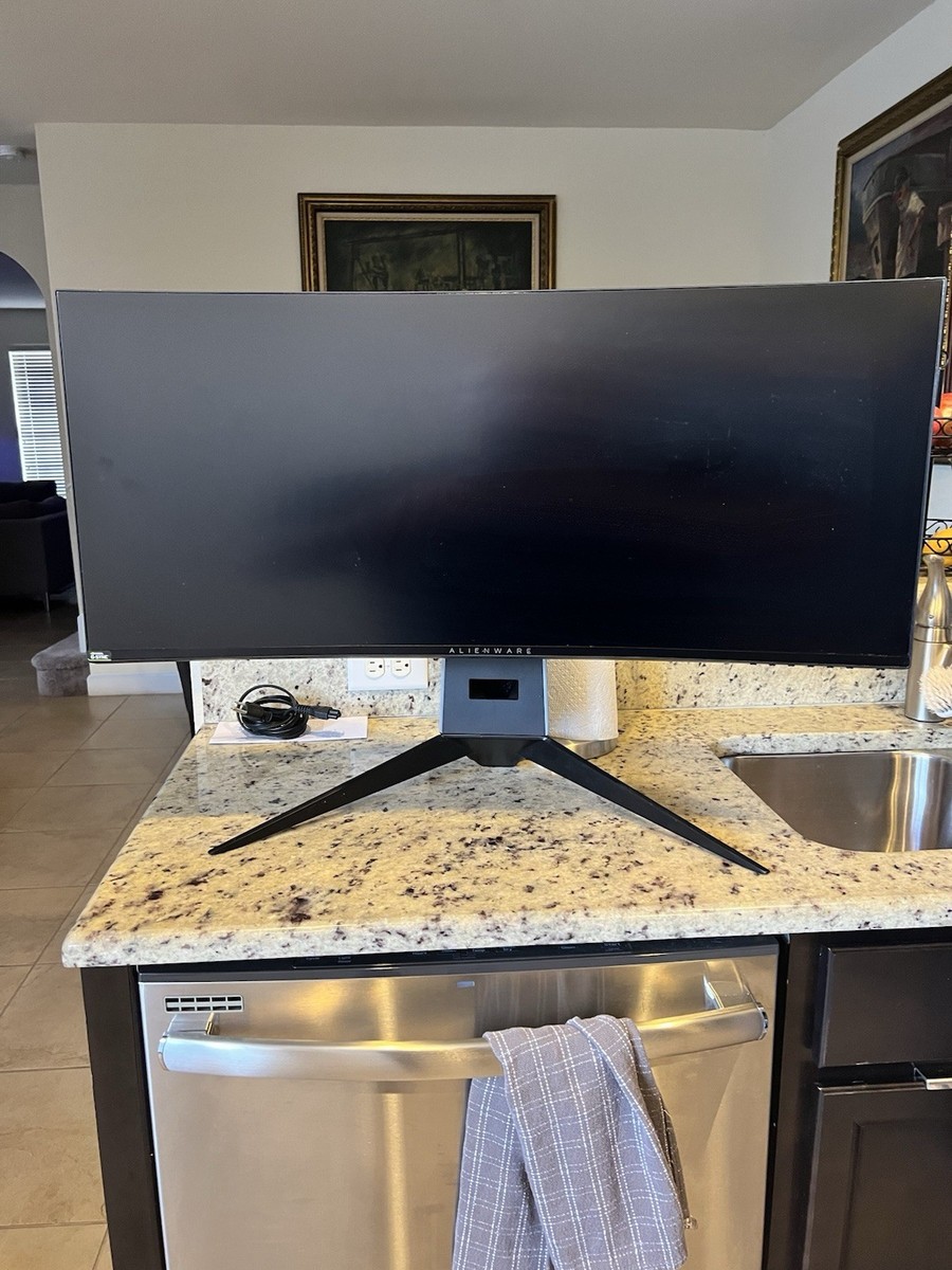 Alienware AW3418DW 34” Curved UltraWide QHD Gaming Monitor 120Hz G
