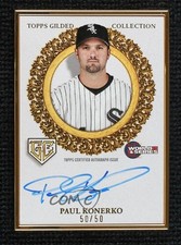 2025 Topps Gilded Collection Champions 50/50 Paul Konerko #GCH-PK Auto 1az7