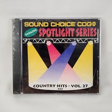Sound Choice 8167 Country Hits Vol 27 CDG Karaoke CD New Sealed