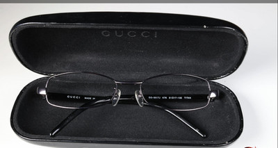 Gucci GG-9517J Titanium Black Eye Glasses