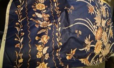 Multicolored Floral Cotton Fabric 54" X 20"