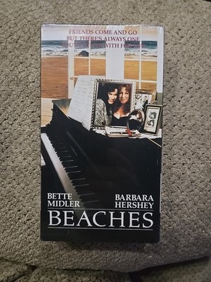 Beaches VHS Bette Midler, Barbara Hershey, Comedy Drama Music
