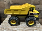 Vintage Tonka Mighty Diesel Dump Truck Metal Body Large Yellow Toy