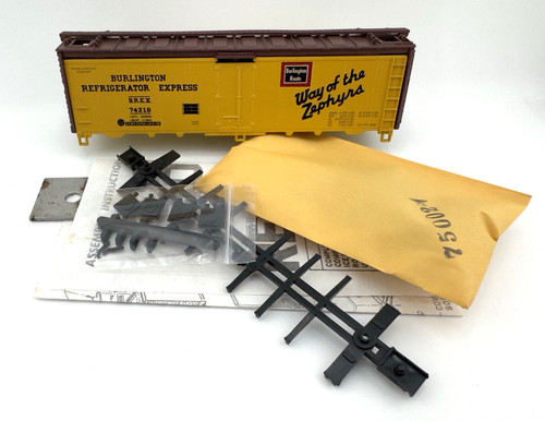 VINTAGE Athearn 5027 escala HO BREX 40' refrigerador 'Camino de los Céfiros' carretera #74218 | Zustand: New
