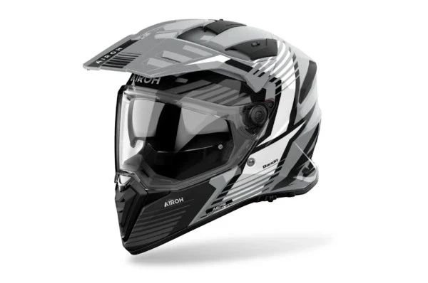 Airoh Bandit Casco Moto Integral Homologado ECE 2206 Grigio Liso Talla XS-XXL - Imagen 1 de 1