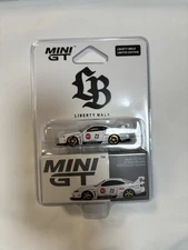 Liberty Walk MINI GT Nissan LB-Super Silhouette S15 Gold Wheels 2th Anniversary