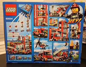 LEGO CITY: Fire Station 60004 NEW Sealed Retired