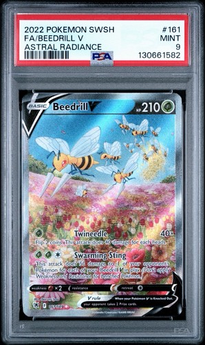 Beedrill V graded PSA 9 for sale on eBay