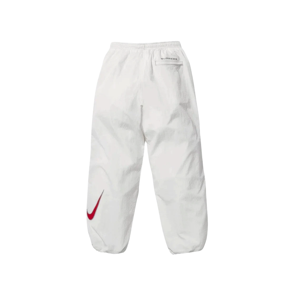 Pantalon de survêtement Supreme x Nike Ripstop blanc   24SS