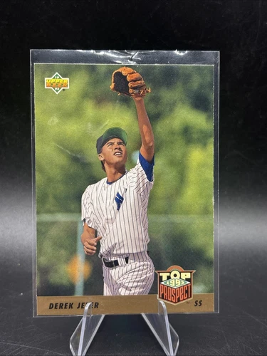 1993 Upper Deck: #449 Derek Jeter Top Prospects RC!
