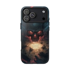 For iPhone / Galaxy / Pixel   Cursed Pirate Map Skull Phone Case