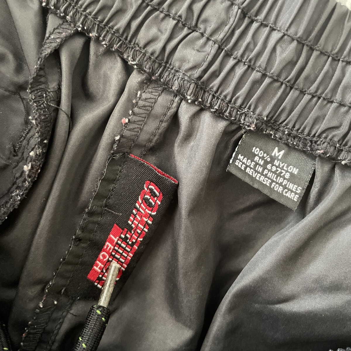 Foot Locker Shorts Vintage Side Zipper Nylon Competition Tech | eBay