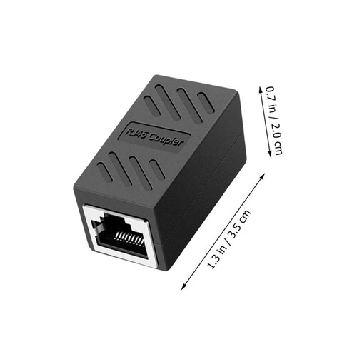 3St Ethernet-Koppler- Auf Weiblich Cat-6-Koppler Cat6- Ethernet-Adapter-Extender - Afbeelding 12 van 12