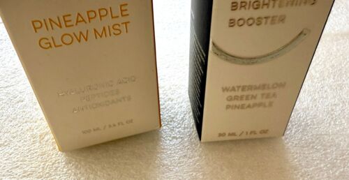 Clear Skin Club® Pineapple Glow Mist + Vitamin C Brightening Booster / Brand New - Picture 3 of 11