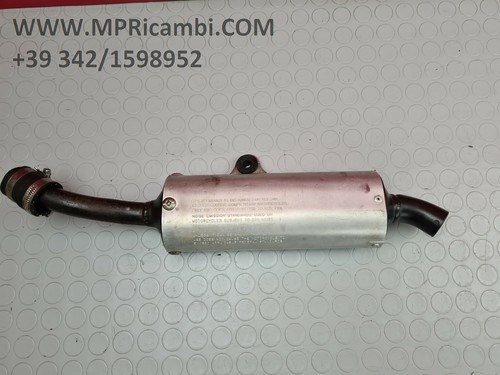 SILENZIATORE TERMINALE YAMAHA YZ 125 2T 2000 2001 SILENCER MUFFLER - Picture 8 of 9