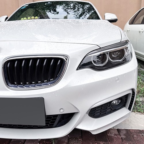 1 par de embellecedores de cejas de párpados con aspecto de carbono para BMW Serie 2 F22 F23 2015-19 - Imagen 10 de 15