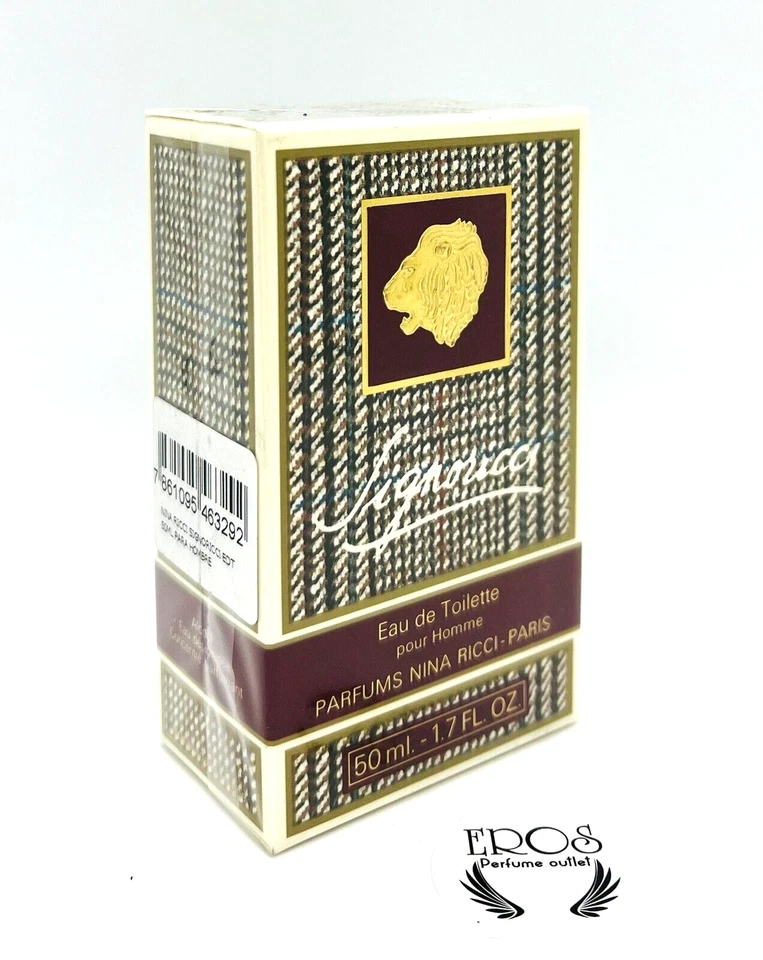 Signoricci for Men por Nina Ricci EDT Splash 1.7 fl oz Nueva Caja Sellada. De Colección.Rara Foto 4 de 4