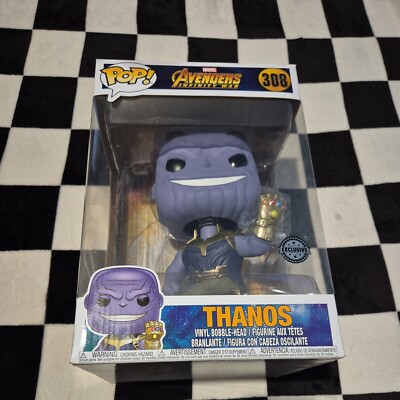 10 Inch Giant Thanos Pop Vinyl Funko Pop Marvel Avengers Infinity