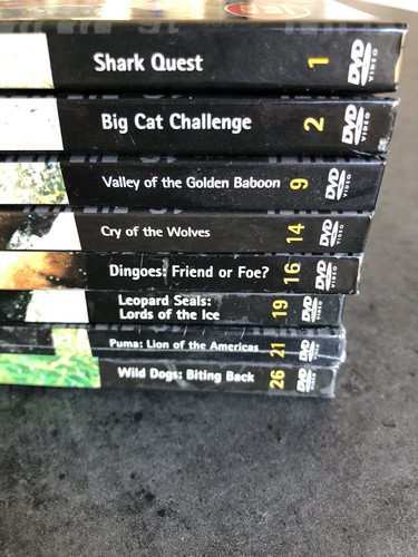 Natural Killers Predators DVD Bundle x 8 Vols 1, 2, 9, 14, 16, 19, 21 and 26 - Picture 2 of 10