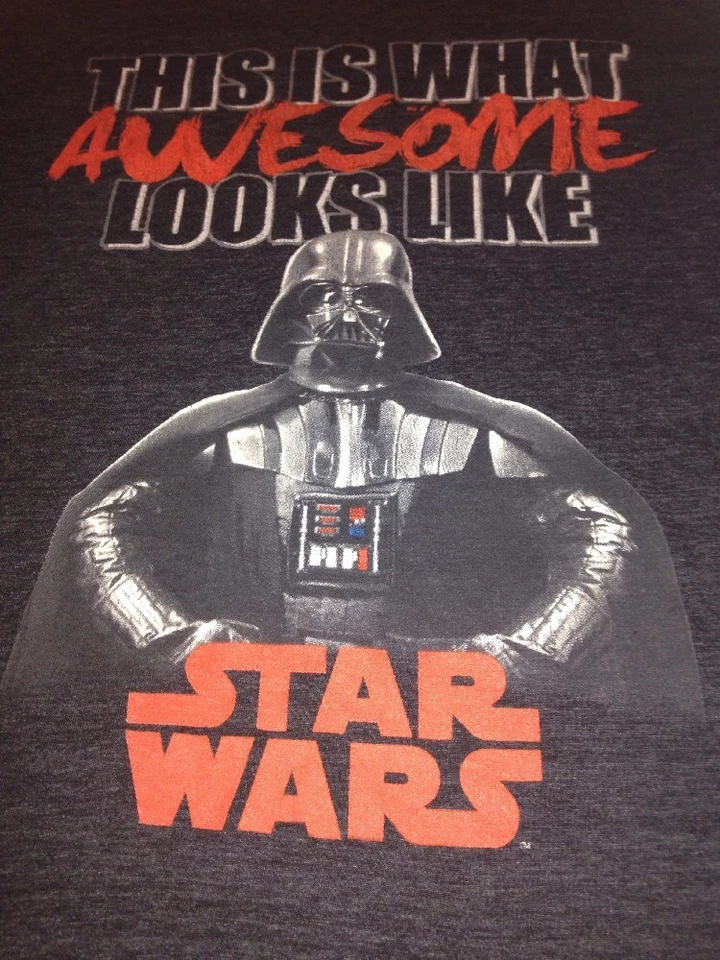 Футболка Darth Vader для мальчиков 2XL Star Wars «Вот как выглядит потрясающе» A33 - Изображение 2 из 4