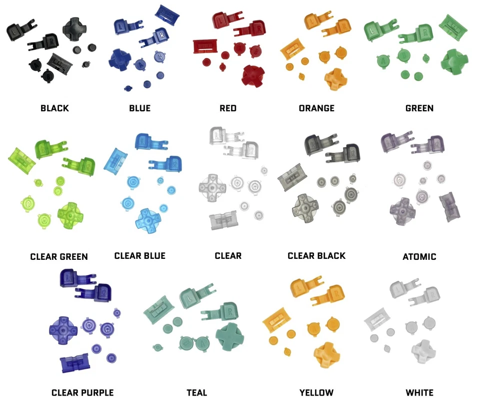 Nintendo Game Boy Advance GBA 001 SP Advance System Clear PICK YOUR COLOR! - Image 3 of 4