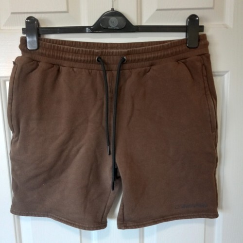 GYMREAPERS Men's Cotton Blend Brown Sweatshorts Lounge Casual Shorts XL