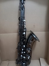 Hot Selling Bb Tenor Saxophone Black Nickel Gold 802 Yellow Brass Instrument