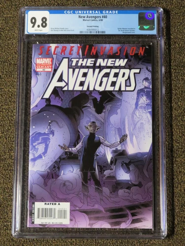 New Avengers #40 2nd Print CGC 9.8 Spider-Woman Revealed as Skrull Queen Veranke