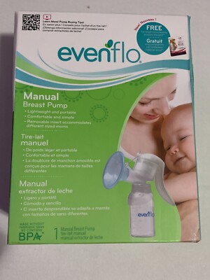 New & Sealed EVEN FLOW Portable Manual Breast Pump [BRAND NEW]