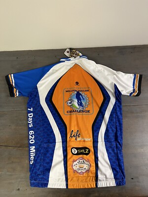 Maillot Cycliste Pactimo Homme 3XL – Neuf Avec étiquettes, édition Challenged Athletes, Multicolore