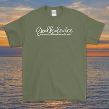 Godfidence graphic tee shirt Christian Bible God Psalm Gospel