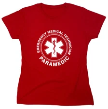 Emergency Medical Sarcastic Novelty Graphics Funny Womens T-Shirt