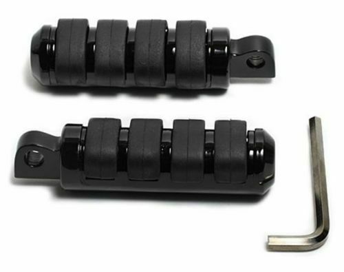 PEDALINI PEDANE HARLEY DAVIDSON BOBBER SPORTSTER IRON NIGHTSTER FORTY EIGHT ECC - Imagen 3 de 12
