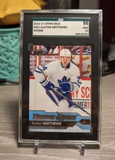 2016-17 Auston Matthews #201 Young Guns  Rookie Sgc Gem 10 Toronto Maple Leafs