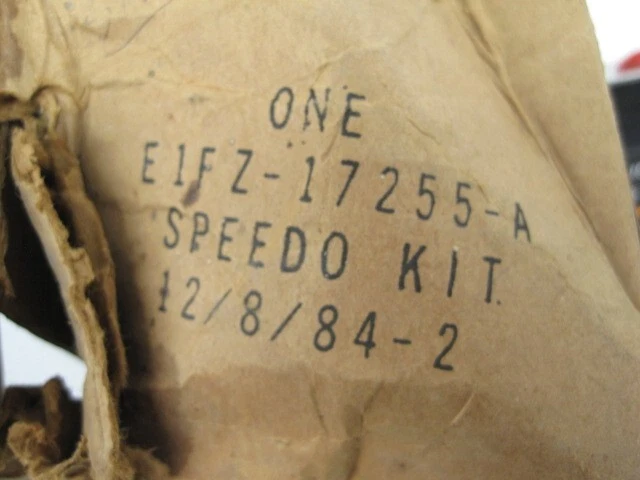 Nuevo de Lote Antiguo Ford E1FZ-17255-A Kit Velocímetro 1981 1982 Escort Mercury Lynx 85 MPH Foto 3 de 4