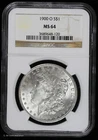 1900-O $1 Morgan Silver Dollar NGC MS 64 | Uncirculated UNC BU